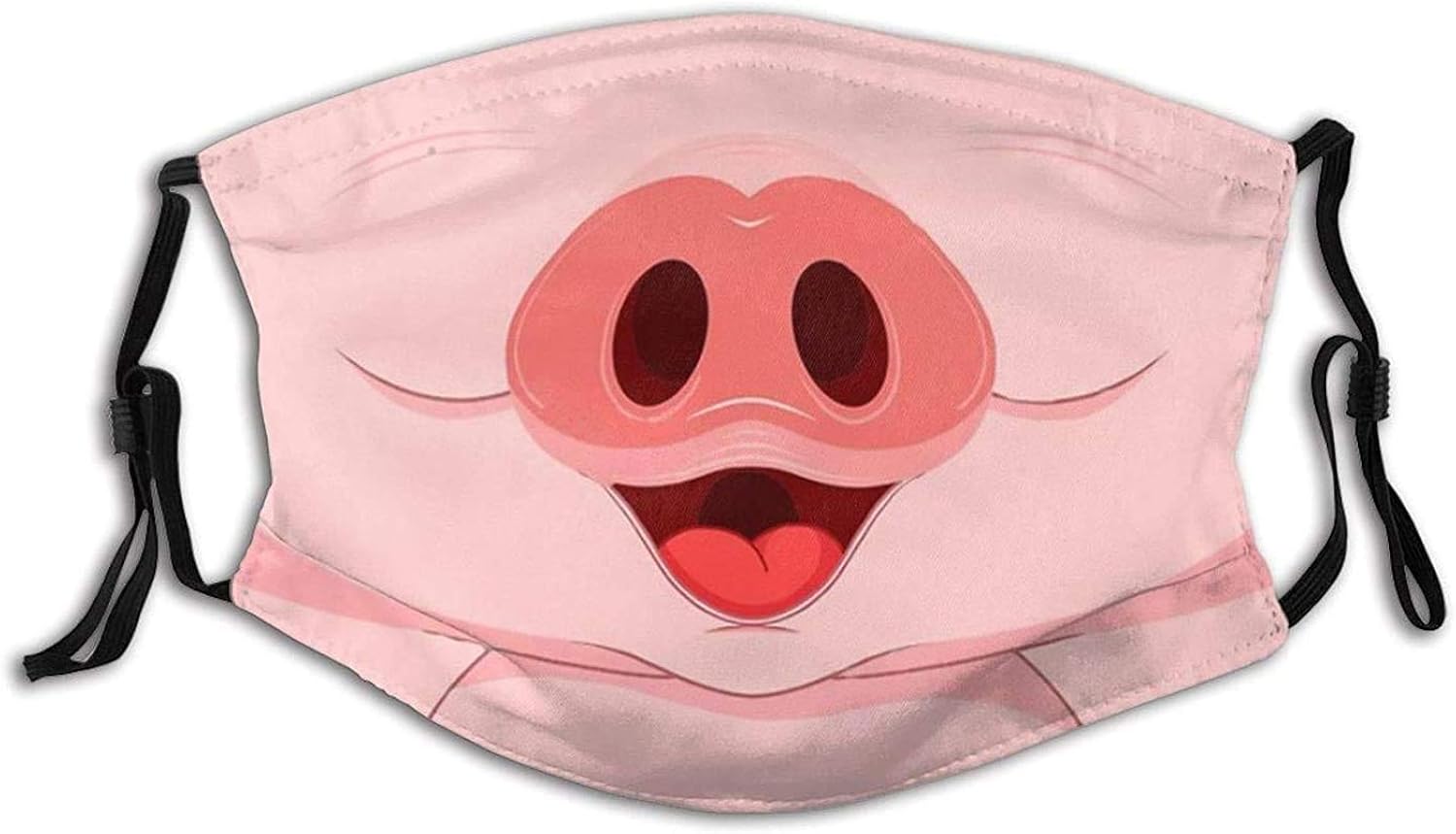 Face Mask for Men Cartoon Pig Nose Mask Reusable Washable