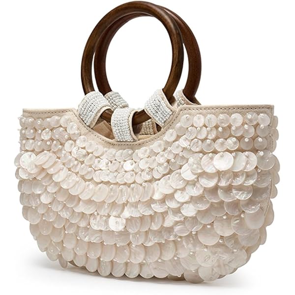 OXYPLAY Thick Cotton Wool Woven Handbag, Handmade Coarse