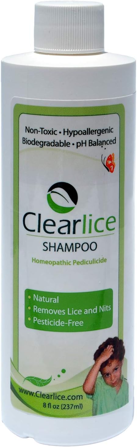 Amazon Com Clearlice Head Lice Treatment Shampoo Natural And