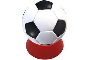 Football Display Stand,Softball Holder Rack - Football Basketball Soccer Volleyball Ball Display Holder for Storage and Displ