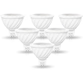 ALIDE MR16 3W Led Landscape Bulbs 20W Halogen Equivalent 12V,2700k Warm | GU5.3 Low Voltage Bulb for Outdoor Landscape Flood Yard Garden Track Lighting,Non-Dimmable 270lm,38 Deg,6 Pack