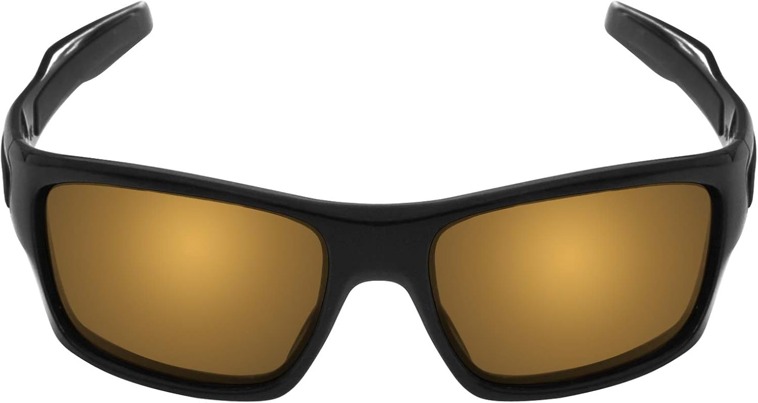 Mryok Polarized Replacement Lenses for Oakley Turbine OO9263-65mm - Bronze Gold, Polarized - Bronze Gold - Image 3
