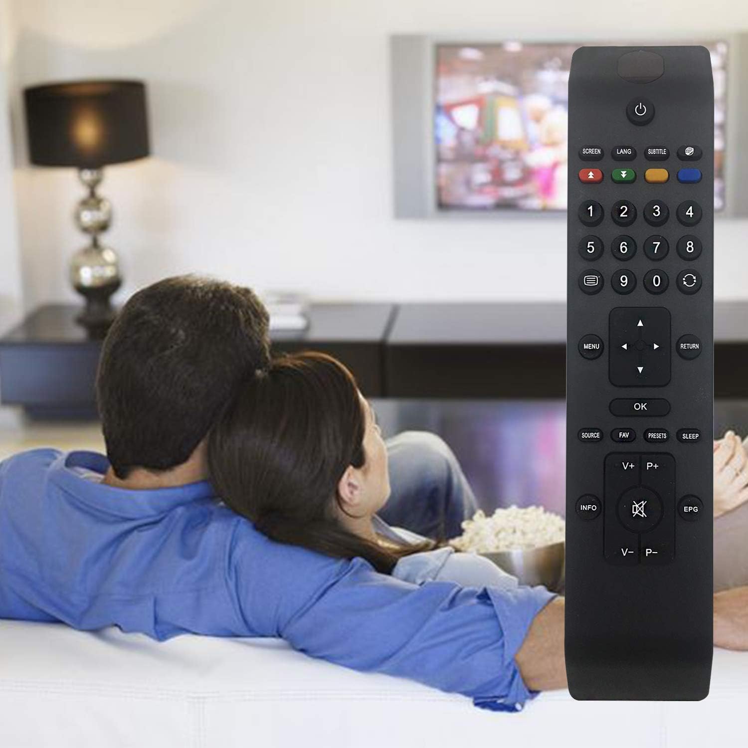 New Replacement HITACHI TV Remote Control RC-3902 for HITACHI/Oki/Sharp TV Remote LC22D12E LC22LE22E LC32D12E LC40F22E - Image 3