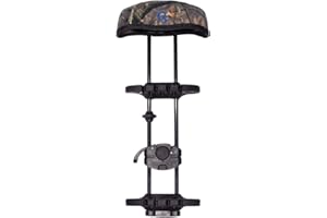 G5 OUTDOORS Head-Loc Quiet Low-Profile Archery 6-Arrow Quiver with Exo-Flex Hood for Bow Hunting and Target Practicing | Adjustable Mount