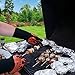 BBQ & Ove Gloves are Extremely Flame & Heat Resistant Barbecue Mitts with Silicone Fingers for Grilling, Smoking, Pit, Fireplace, Camping, or Kitchen Oven - EN407 Rated to 932 Fahrenheit