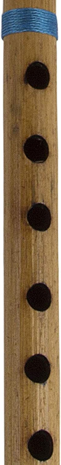 Unique Birthday Gift Ideas 13 Inch Authentic Indian Wooden Bamboo Flute in 'E' Key Fipple Woodwind Musical Instrument Recorder Traditional Bansuri Hand Crafted Novelty Gifts Men Women Kids - Image 5