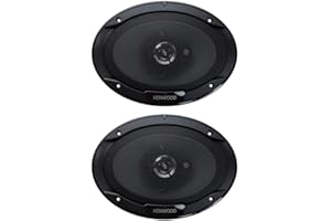 Kenwood KFC-6966S Speaker 3-Way Automotive Speaker, Black, 15in. x 12in. x 5.25in.