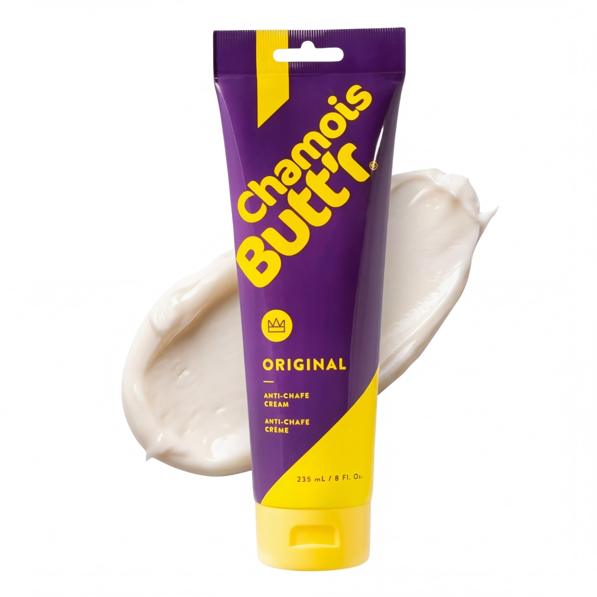 Chamois Butt'r Original Cycling Anti-Chafe Cream, 1 Tube size 235ml/8oz