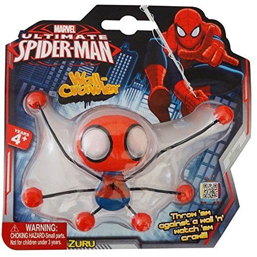 sticky toys crawl down wall