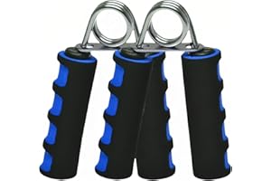 RyanDesign Grip Strengthener Set - 2 Soft Foam Hand Exercisers for Arthritis Relief, Carpal Tunnel & Strength Training | Portable Hand Grip for Men/Women, Home/Office/Travel | Rehab, Tendonitis, Stress Relief