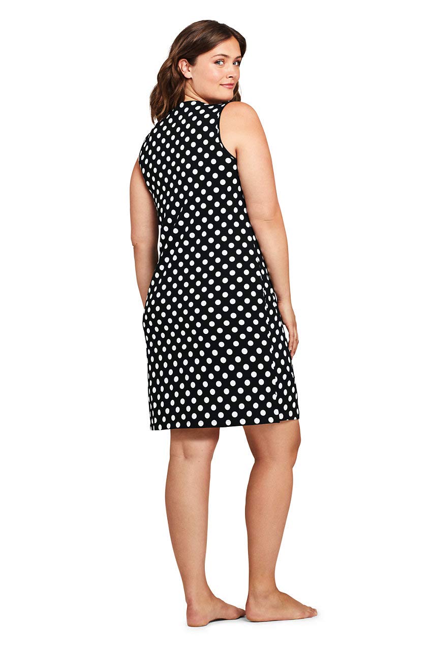 Lands End Womens Cotton Jersey Sleeveless Swim Cover Up Dress | Desertcart  Saint Lucia