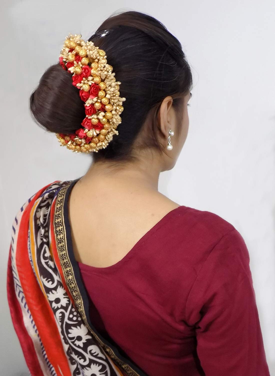 Buy Aasa New Arrival Gajra Accessories For Party Wear Bun Hair