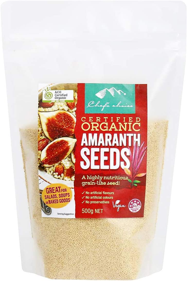 シェフズチョイス オーガニックアマランサス500g 有機JAS Organic Amaranth Seeds