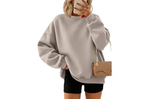 Trendy Queen Sweatshirts for Women Hoodies Oversized Crewneck Tops Sweaters Comfy Fall Winter Outfits Clothes 2025 Fashion