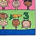 Flagship Carpets Fun at School Educational Machine Washable Carpet for Childrens Classroom, Home Learning and Playroom Rug or Children's Bedroom, 3' x 5', Multicolor
