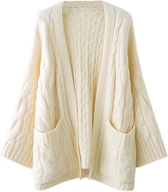 oversize white sweater