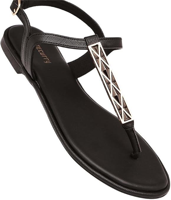 Buy Haute Curry Women�s Black Fashion Sandals 5 UK/India