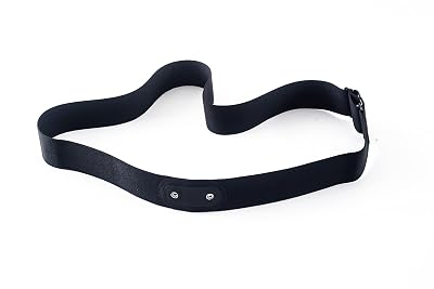Rich Green Valley Compatible with SUUNTO Smart Heart Rate Belt Soft Adjustable Heart Rate Monitor Replacement Chest Strap Black