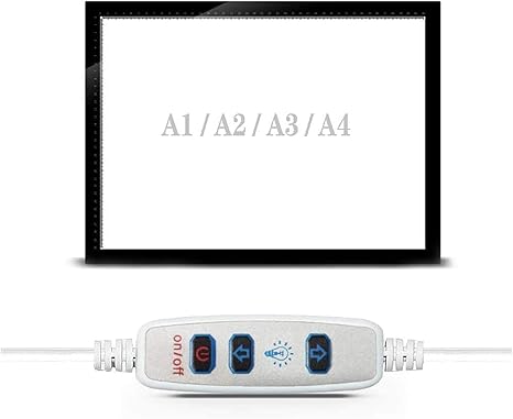 Amazon Com Led Tracing Copy Board Light Box Ultra Thin Portable Led Light Box Tracer Usb Power Cable Dimmable Brightness Led Tracing Light Box Light Pad For Drawing Sketching Animation A1 amazon com