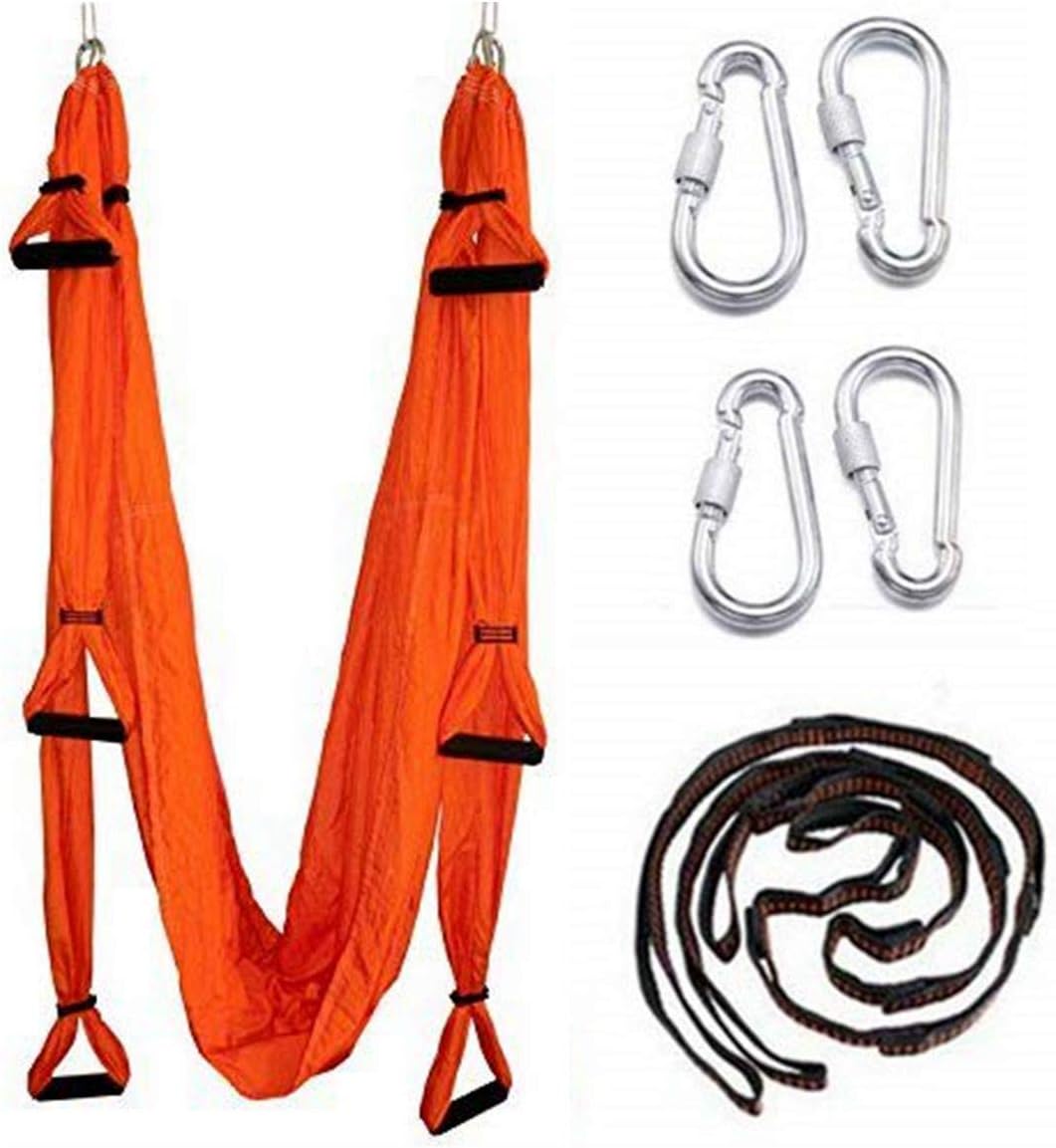 EverKing Aerial Yoga Swing - Ultra Strong Antigravity Yoga Hammock/Sling/Inversion Tool for Air Yoga Inversion Exercises
