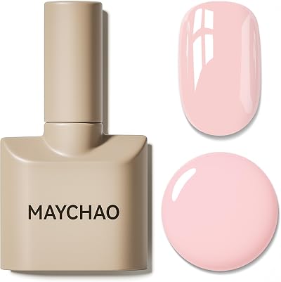 MAYCHAO Gel Nail Polish 15ML Pink Soak Off UV LED Nail Varnish