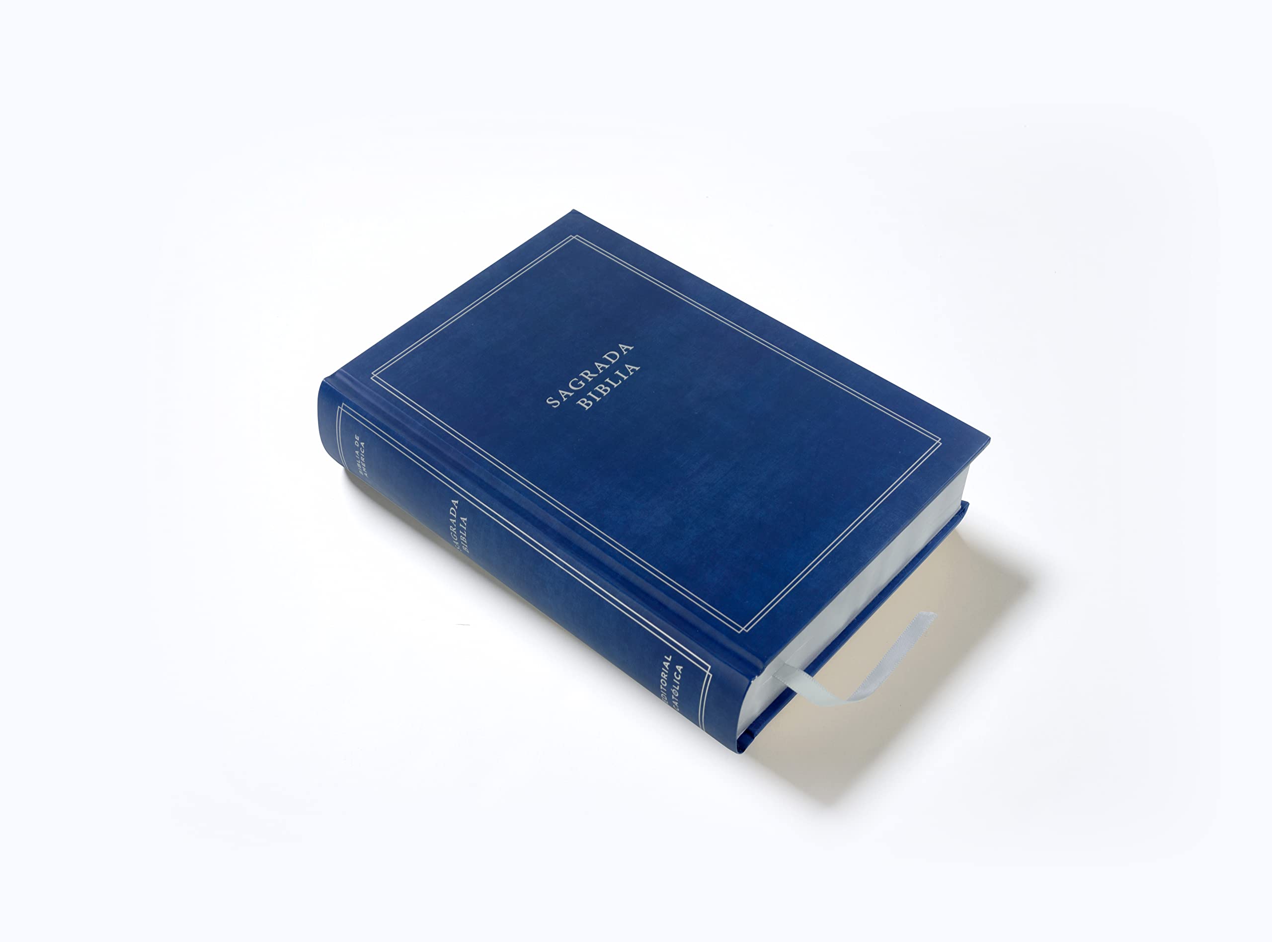 Biblia Católica, Tamaño personal,Tapa dura, Azul, con Índice, Comfort Print (Spanish Edition) Biblia Católica, Tamaño personal,Tapa dura, Azul, con Índice, Comfort Print (Spanish Edition) Hardcover