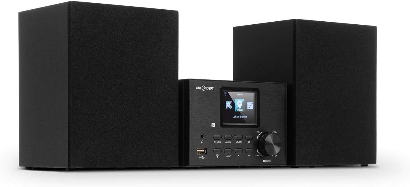 oneConcept Streamo Stereoanlage mit Amazon.de Elektronik