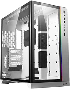 Lian-Li O11 Dynamic XL (Certificado ROG) - Torre Midi-Tower (Aluminio), Color Blanco