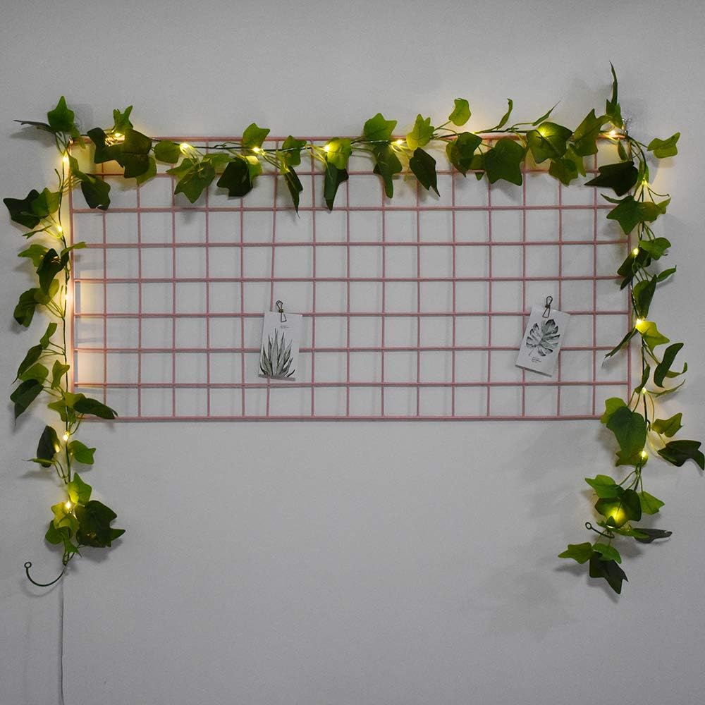 buywin Ivy Vine Fairy String Lights, Artificial Leaves Garland Light Strings