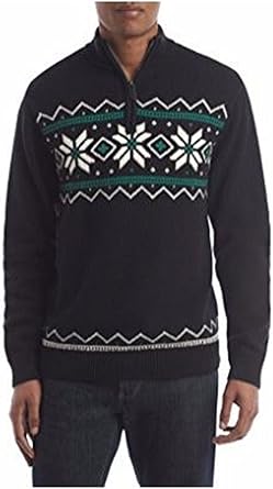mens snowflake sweater