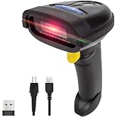 NETUM 2D Barcode Scanner, Support 2.4G Wireless &amp; Bluetooth &amp; USB Wired | Connect Smart Phone, Tablet, PC, 1D Bar Code Reader Work for QR PDF417 Data Matrix (NT-1228BL) (1)