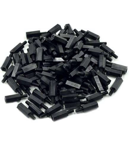 Espaciador De Latón Redondo M2 L = 2-40mm Tuerca Larga Extendida Tuerca