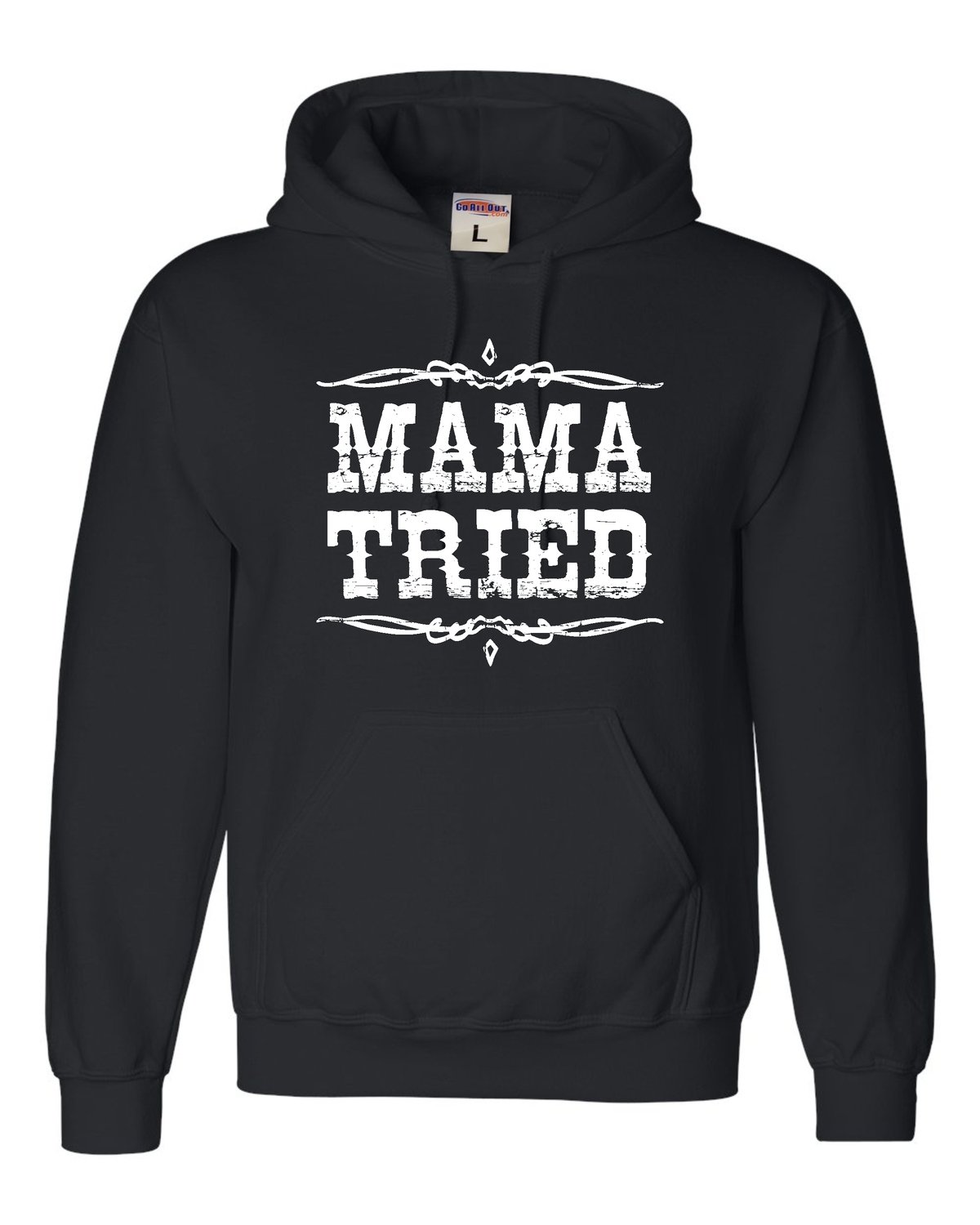  Adult Mama Tried Retro Country Music T Shirt