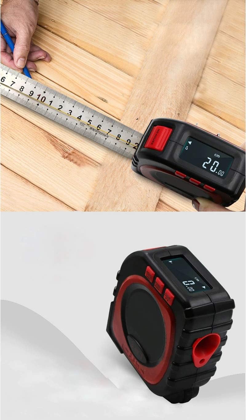 Multifunctional Threeinone Tape Ruler Infrared Rangefinder Measuring