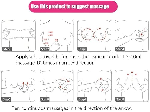 Breast Cream Firming Breast Enlargement Cream for Bigger, Fuller