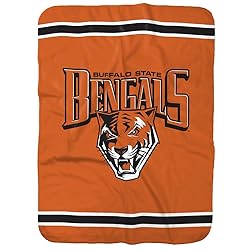 Buffalo State College Bengals Primary Logo Stripes