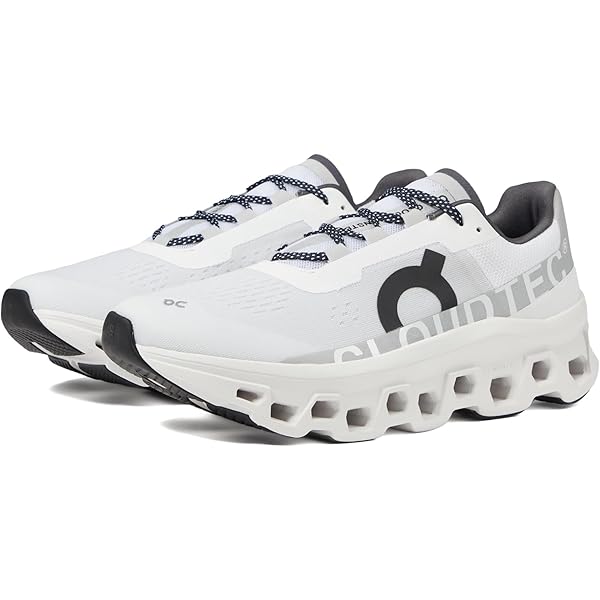 Amazon.com | On Men's Cloudmonster Sneakers, All White, 14