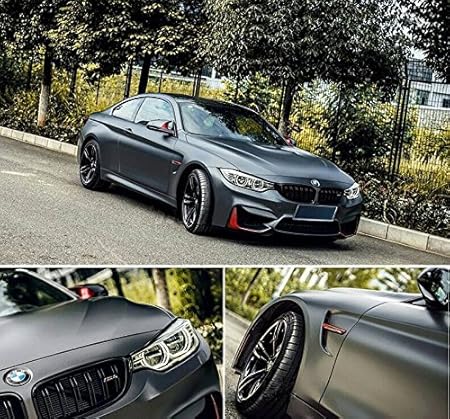 Amazon Co Jp カーラッピングシート152ｃｍ 50ｃｍ 艶消しメッキガンメタリック マットクロームメッキ アイス系 車 バイク