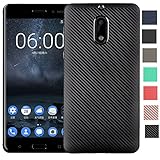 Nokia 6 Case, Dretal [Shock Resistant] Flexible Soft TPU Brushed Anti-fingerprint Full-body Protective Case Cover For Nokia 6 (5.5