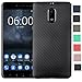 Nokia 6 Case, Dretal [Shock Resistant] Flexible Soft TPU Brushed Anti-fingerprint Full-body Protective Case Cover For Nokia 6 (5.5