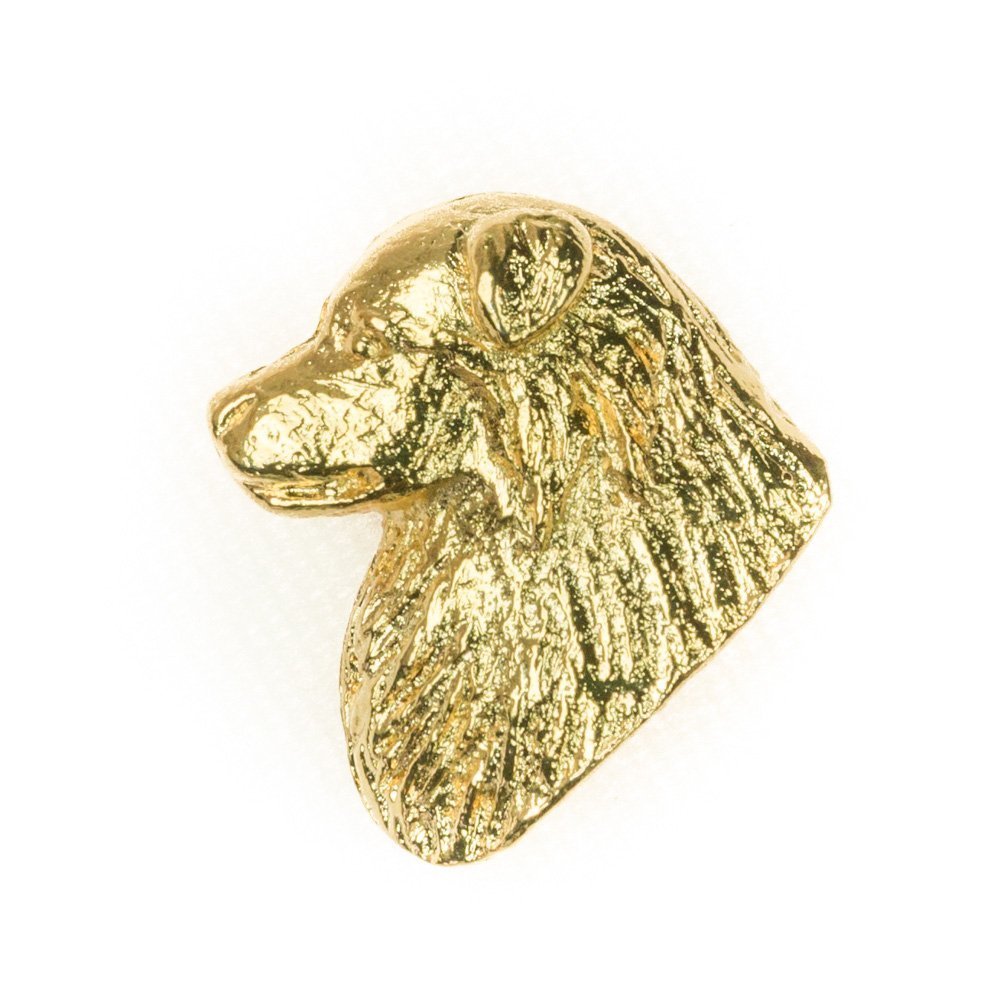 AUSTRALIAN SHEPHERD Made in U.K Artistic Style Dog Clutch Lapel Pin Collection 22ct Gold Plated