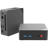 Mini PC, AMD Ryzen 5 3500U (Beats 4300U/N150/N100), 8GB RAM 256GB SSD | Windows 11 Desktop Computers for Home Office Business Students, Triple 4K Display via USB-C, HDMI, DP, WiFi, BT
