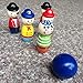 Bowling Ball ，BeautyVanChildren Toys Wooden Bowling Ball Skittle Funny Shape for Kids Game