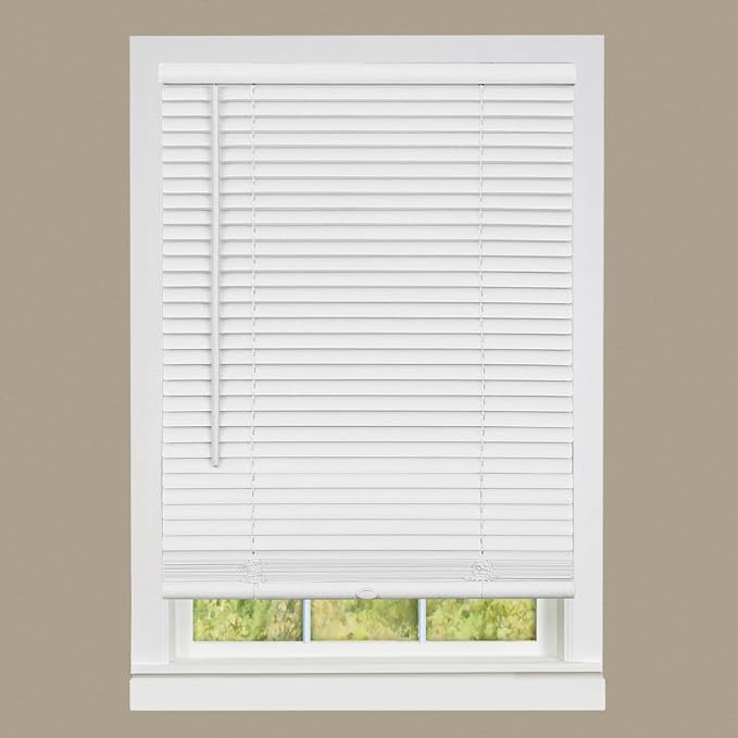 PowerSellerUSA Cordless Window Mini Blinds 1" Slats Room