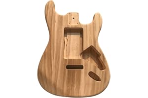 ACAGALA Polished Wood Type Electric Maple Guitar Barrel Body Unfinished Electric Guitar Barrel