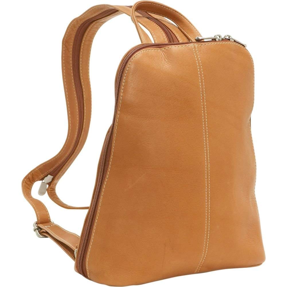 Le Donne Leather U-Zip Bag - Women's Designer Leather Sling/Backpack - Versatile Bag With Adjustable & Convertible Strap