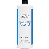 ForPro 99% Isopropyl Alcohol (IPA), 32oz, Pure &amp; Unadulterated Alcohol | Made from the Highest Grade 99% Pure Isopropyl Alcohol for Cleaning Surfaces | Made in the USA