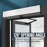 Futchoy 50W Heavy Duty Automatic Swing Door Opener Closer with Remote view 4