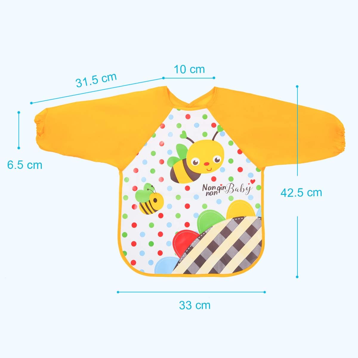 Vicloon Bibs with Sleeves - Image 4
