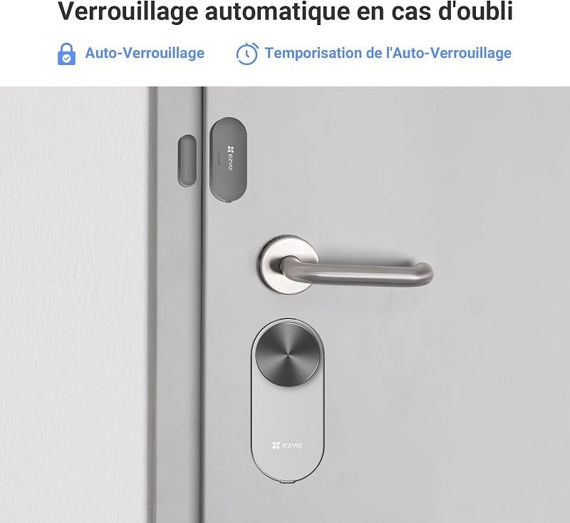 Smart Lock avec Clavier Multifonctionnel, Serrure Connectée fonction Bluetooth accès à distance, Serrure Smart Lock accès sans Clé pour Maison Connectée, DL01PRO et DL01CP